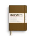 neuveden: Leuchtturm1917 Zápisník Spice Brown Medium A5 linkovaný