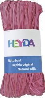 neuveden: HEYDA Přírodní lýko - růžové 50 g