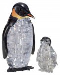 neuveden: 3D Crystal puzzle Tučňáci / 43 dílků