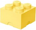 neuveden: Úložný box LEGO 4 - světle žlutý
