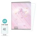 : Školní sešit A5, 40 listů, typ 544 Sweet Dreams