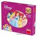 Disney Walt: Princezny - Dřevěné kostky 12 ks