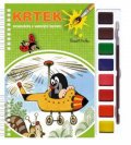 Miler Zdeněk: Krtek 2 - Omalovánky s vodovými barvami