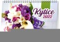 neuveden: Kalendář 2022 stolní: Kytice CZ/SK, 23,1 × 14,5 cm