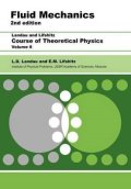 Landau L D: Fluid Mechanics : Volume 6