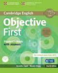 Capel Annette: Objective First Student´s Book Pack (Student´s Book with Answers, CD-ROM & 
