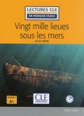 Verne Jules: Vingt mille lieues sous les mers - Niveau 1/A1 - Lecture CLE en français fa