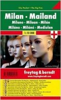 neuveden: PL 110 CP Milán 1:10 000 / kapesní plán města