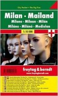 neuveden: PL 110 CP Milán 1:10 000 / kapesní plán města