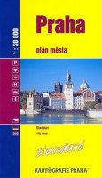 neuveden: Praha Standard: plán města 1:20 000