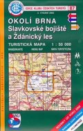 neuveden: Okolí Brna, Slavkovské bojiště a Ždánický les - Turistická mapa - edice Klu
