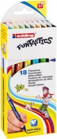 neuveden: Edding Dětské fixy Funtastics 15, sada 18 barev pro větší děti