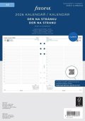neuveden: FILOFAX kalendář 2026 A5, den/1 str, linky, ČJ+SJ