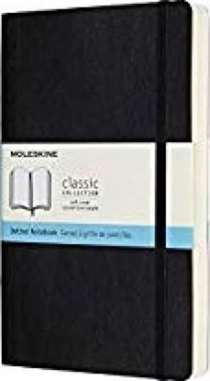 neuveden: Zápisník Moleskine Expanded - měkké desky - L, tečkovaný, černý
