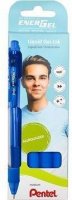 neuveden: Pero gelové Pentel EnerGel BL107 - modré 0,7mm / 4 ks
