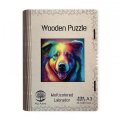 neuveden: Dřevěné puzzle/Labrador A3