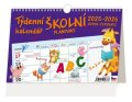 neuveden: Kalendář stolní 2026 - Týdenní ŠKOLNÍ plánovací