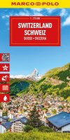 : Švýcarsko 1:275 000 / cestovní mapa MARCO POLO