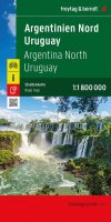 -: Severní Argentina - Uruguay 1:1 800 000 / automapa