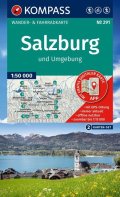 : Salcburk a okolí 1:50 000 / sada 2 map KOMPASS 291