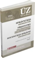 neuveden: ÚZ 1654 Správní řád, Soudní řád správní, Přestupky
