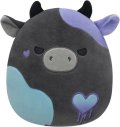 -: Squishmallows Tmavě šedá kráva - Smithereens 20 cm