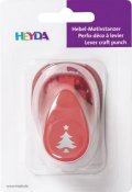 neuveden: HEYDA ozdobná děrovačka velikost S - vánoční stromek 1,7 cm