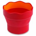 neuveden: Faber - Castell Kelímek na vodu Click & Go - červený