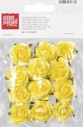 neuveden: Knorr Prandell Papírové květiny - žluté 12 ks