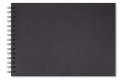 neuveden: Artgecko skicák 200g Shady A4 na šířku 40 černých listů