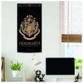 neuveden: Harry Potter: Textilní Banner na zeď - Bradavice černé