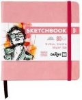 : Skicovací blok Soft pink 14x14 140g 80 listů