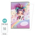 : Školní sešit A5, 10 listů, typ 512 Rainbow Ella