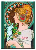 : Praktik denní diář 2027 - MUCHA (A6)