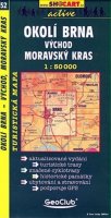 neuveden: SC 052 Okolí Brna východ, Moravský kras 1:50 000