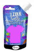 neuveden: Textilní barva IZINK Textile - světle růžová, 80 ml