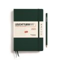 neuveden: Leuchtturm1917 Weekly Planner & Notebook Medium (A5) 2025 Forest Green - te