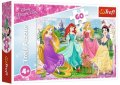 neuveden: Trefl Puzzle Disney Princess - Oblíbené princezny / 60 dílků
