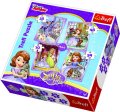 neuveden: Trefl Puzzle Sofie První 4v1 (35,48,54,70 dílků)