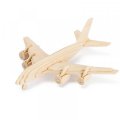 neuveden: Dřevěné 3D puzzle - Civilní letadlo