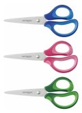 : Školní nůžky KEYROAD Soft, 15cm (mix)