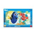 -: Puzzle deskové Nemo a Dory 15 dílků