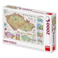 neuveden: Puzzle Mapy České Republiky 2000 d.