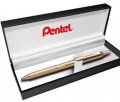 neuveden: Pero gelové Pentel EnerGel BL407 - zlaté 0,7mm v dárkové krabičce