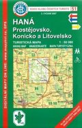 neuveden: Haná Prostějovsko, Konicko /KČT 51 1:50T Turistická mapa