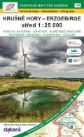 neuveden: Krušné hory - Erzgebirge, střed 1 : 25 000 (Hora Sv. Kateřiny, Jöhstadt, Kl