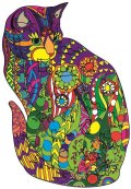 neuveden: NiXiM Mandala art puzzle - Kočka