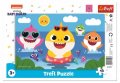 neuveden: Puzzle Baby Shark - Veselí žraloci 15 dílků