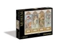 neuveden: Clementoni Puzzle Museum Mucha 4 roční období / 1000 dílků