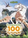 -: Dinosauři - Omalovánky a 100 tetování